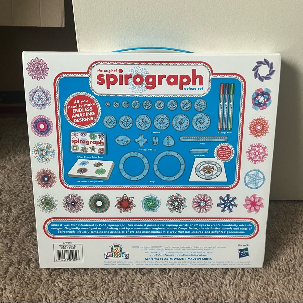 THE ORIGINAL SPIROGRAPH THE DELUXE SET - Picture 3 of 7